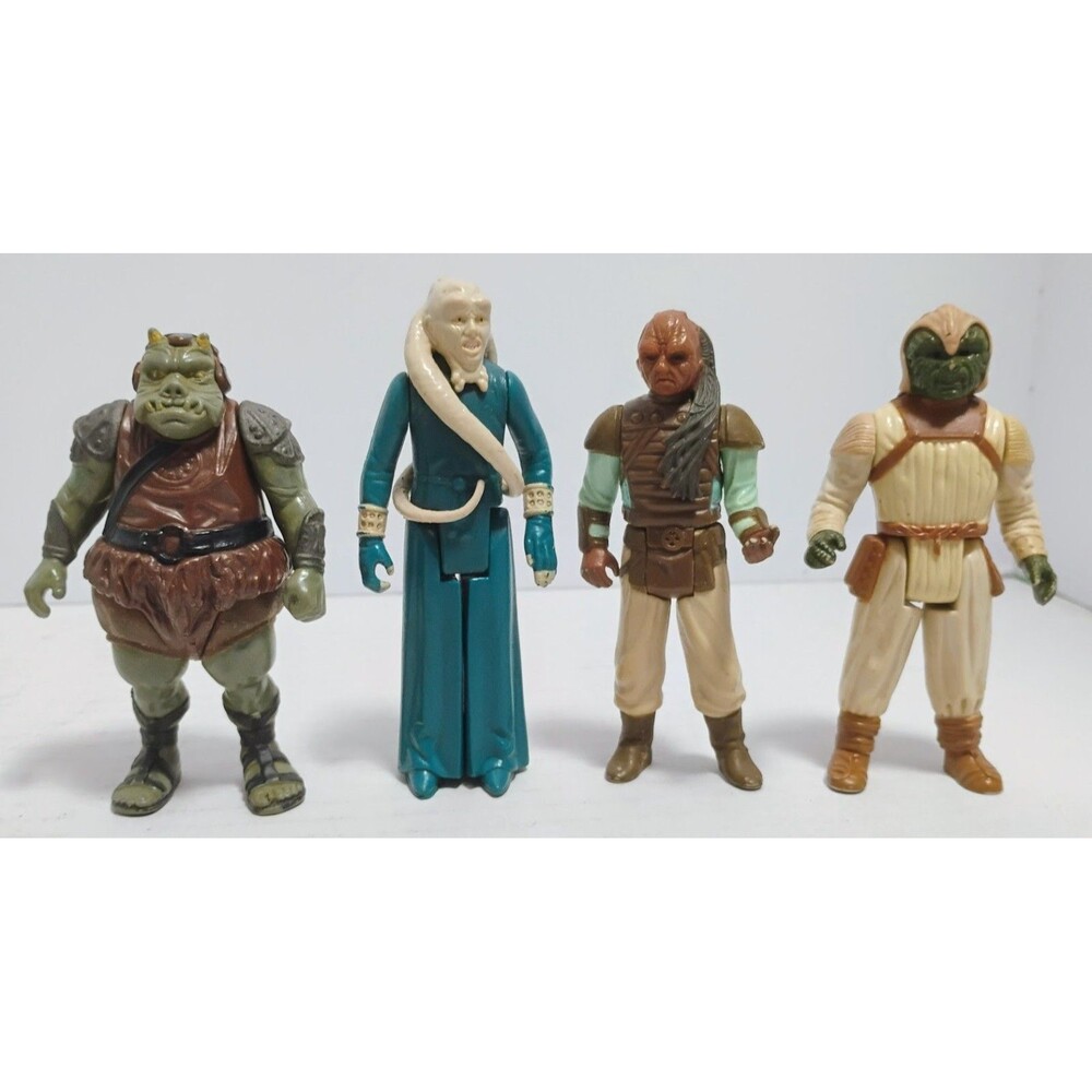 VTG 1983 KENNER STAR WARS RETURN OF THE JEDI JABBA'S THUGS ACTION FIGURE LOT